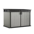 Keter Grande Store Outdoor Double Door Garden Furniture Storage Shed