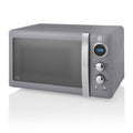 Swan Retro LED Digital Microwave