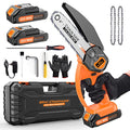 XIAZIR Mini Chainsaw 6 inch Cordless