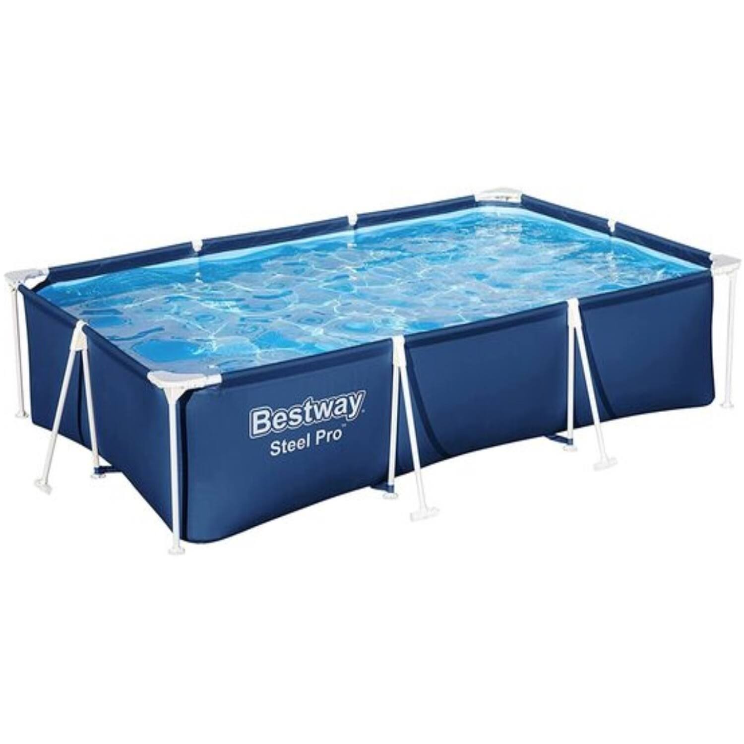 Bestway Steel Pro Rectangular Frame Shape Swimming Pool Above Ground