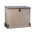 Keter Store It Out Midi Outdoor Plastic Garden Storage Shed - Beige
